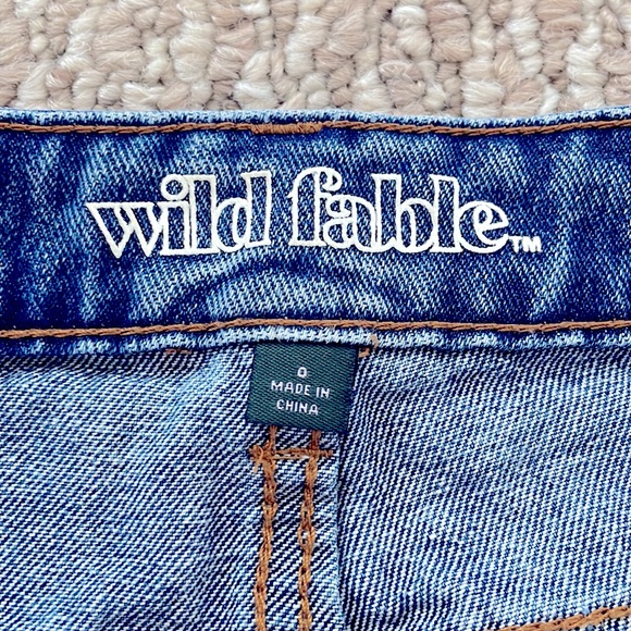 High Rise Jean Shorts - Picture 2 of 4